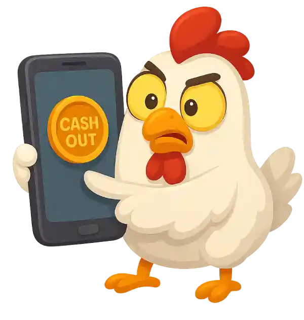 Chicken Road mobile app gameplay on smartphone - Android and iOS compatible crash game